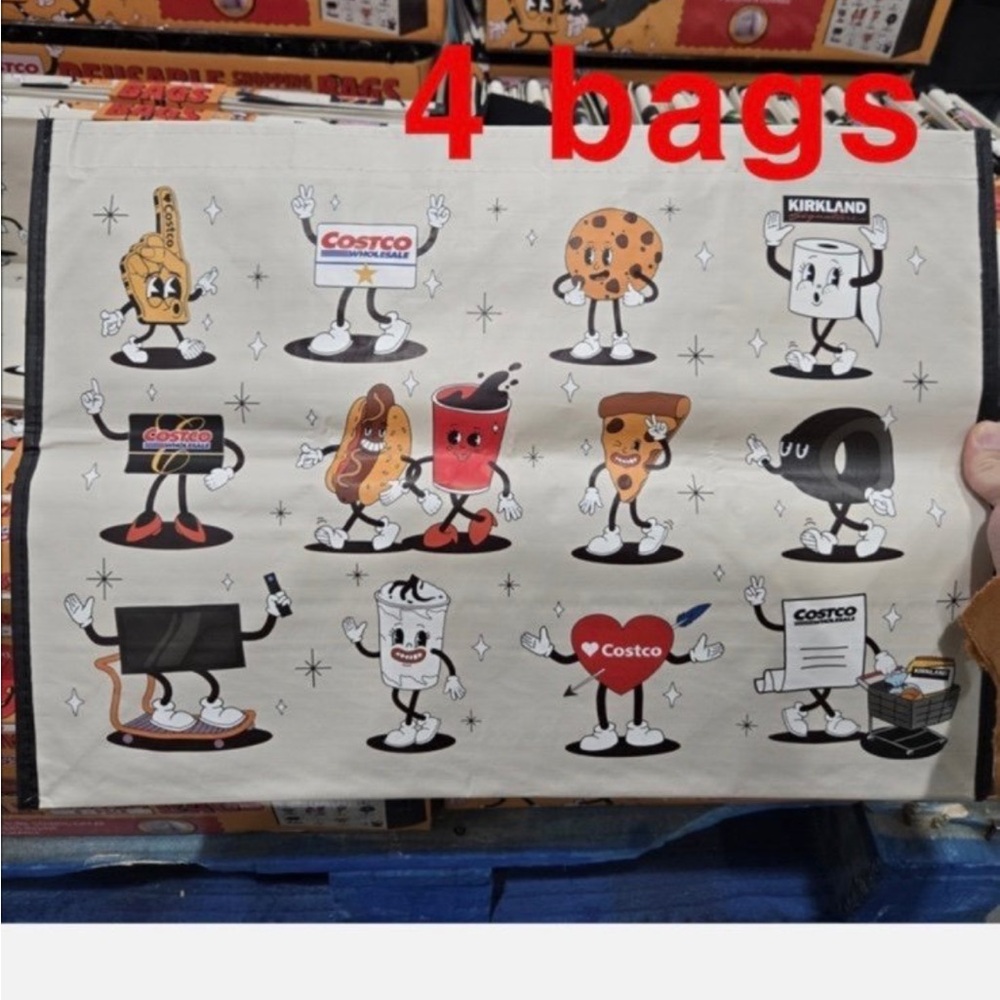 Costco Tote Bags (4 per bundle)